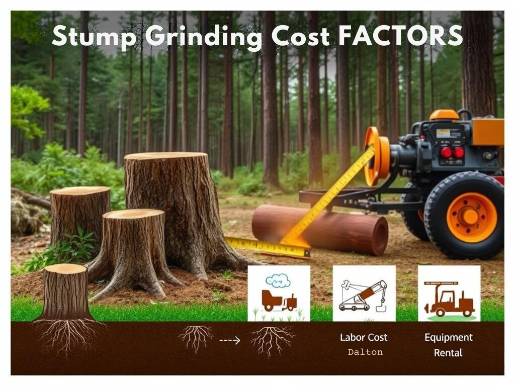 stump grinding cost factors